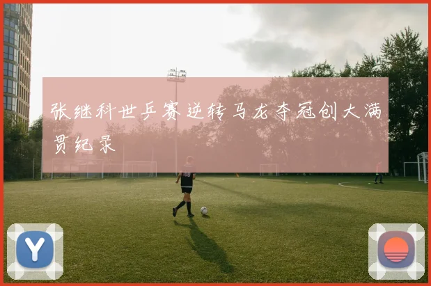 张继科世乒赛逆转马龙夺冠创大满贯纪录