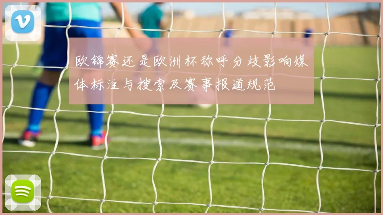 欧锦赛还是欧洲杯称呼分歧影响媒体标注与搜索及赛事报道规范
